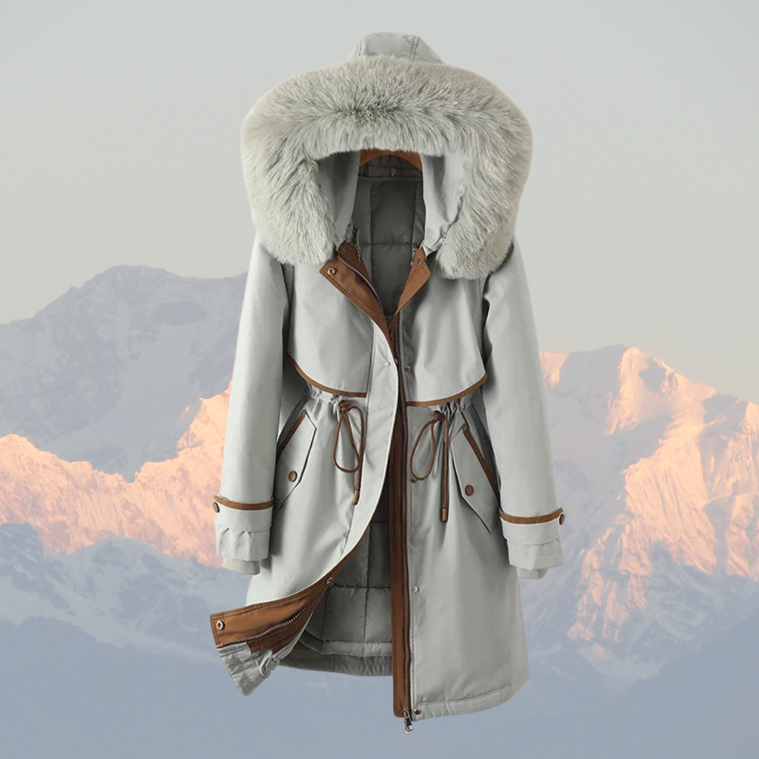 Heidi-Mode | Parka-Jacke mit gestepptem Innenfutter