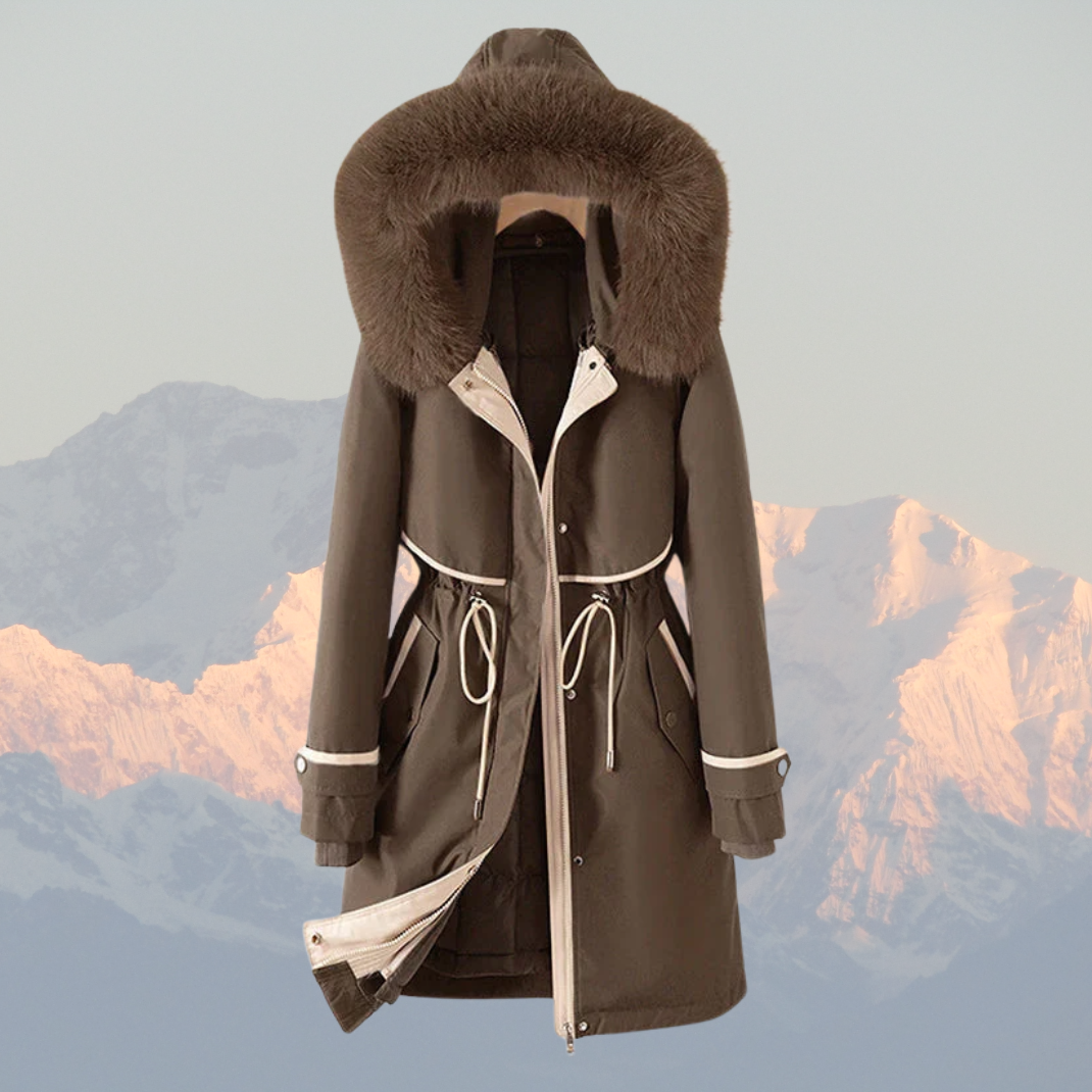 Heidi-Mode | Parka-Jacke mit gestepptem Innenfutter