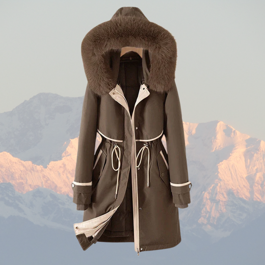 Heidi-Mode | Parka-Jacke mit gestepptem Innenfutter