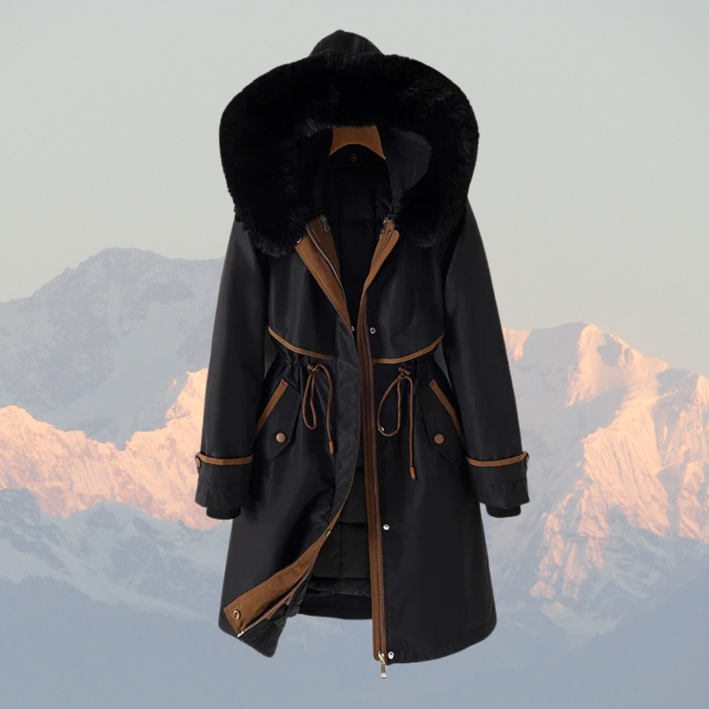 Heidi-Mode | Parka-Jacke mit gestepptem Innenfutter