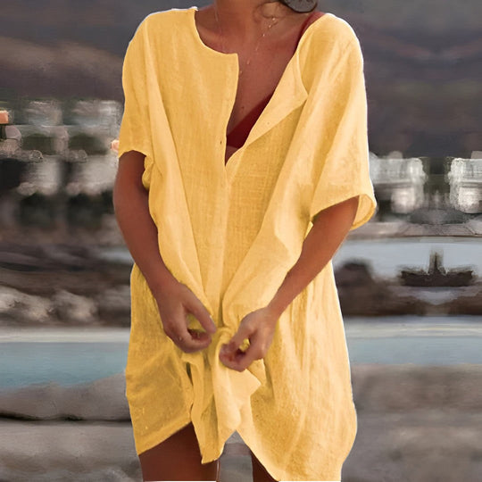 Luftiges Sommerkleid aus Bio-Baumwolle
