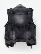 Heidi-Mode | Lässige Damenweste aus Denim