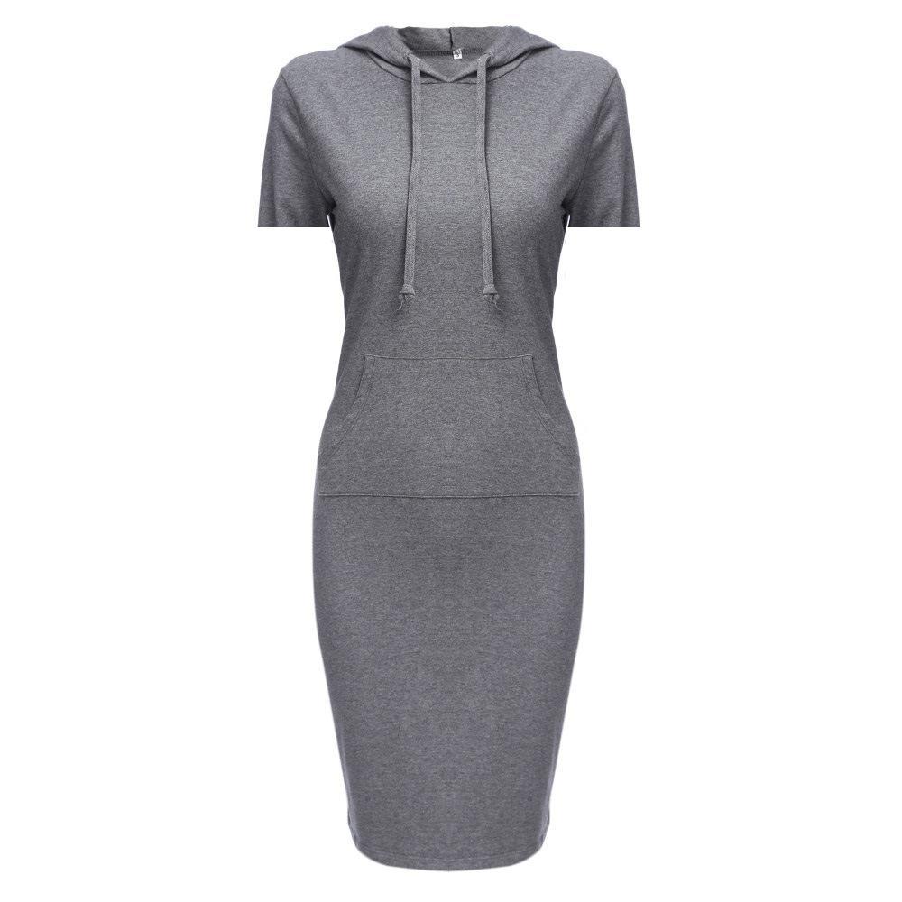 Heidi-Mode | Sportliches Hoodie-Kleid mit Kordelzug