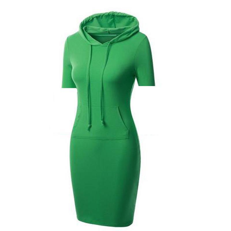 Heidi-Mode | Sportliches Hoodie-Kleid mit Kordelzug