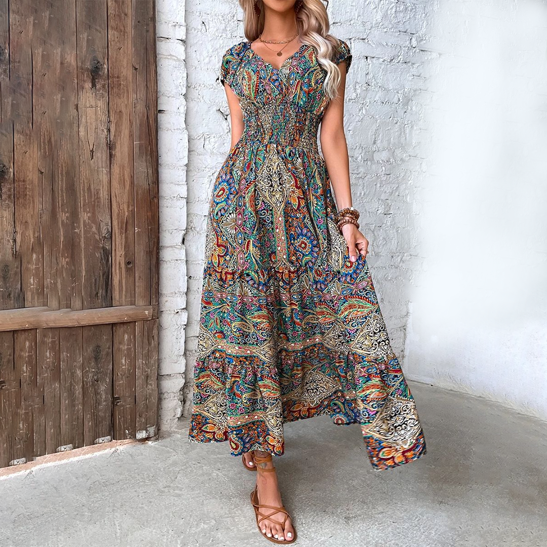 Heidi-Mode | Freizeitkleid Boho Saisonale Kollektion Vielseitigs Design