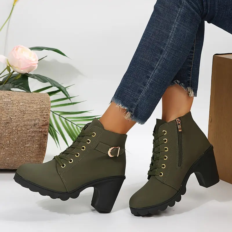 Heidi-Mode | Geschnürte Damenschuhe