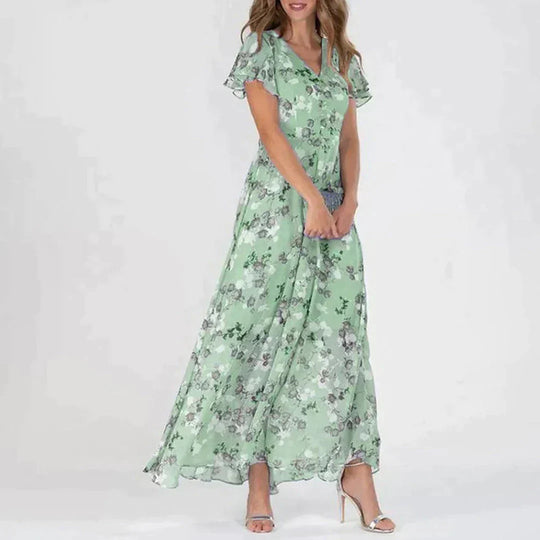 Heidi-Mode | Elegante Blumen Kleid für Festliche Anlässe