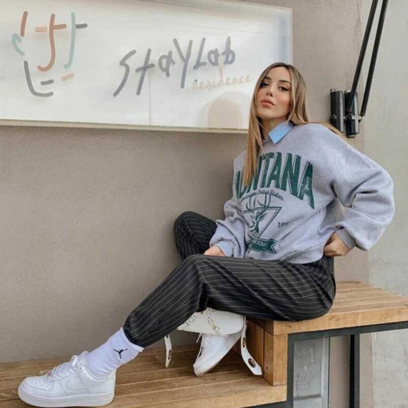 „MONTANA“-Sweatshirt für Damen