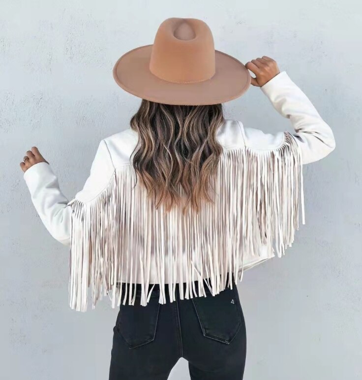 Heidi-Mode | Wildleder Fransenjacke