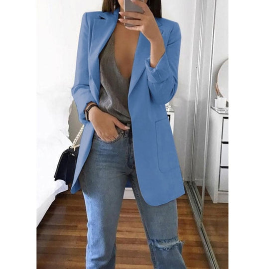 Heidi-Mode | Blazer - Damen - Eleganter Blazer aus hochwertigen Stoff mit taillierter Passform und modernem Stil