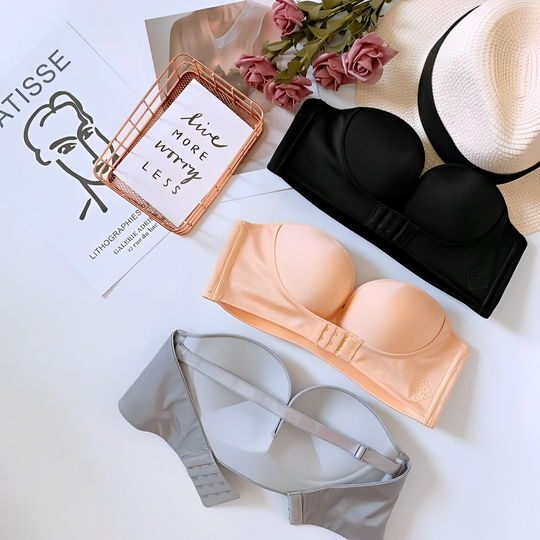 Heidi-Mode | Strapless Push-up BH für maximalen Lift