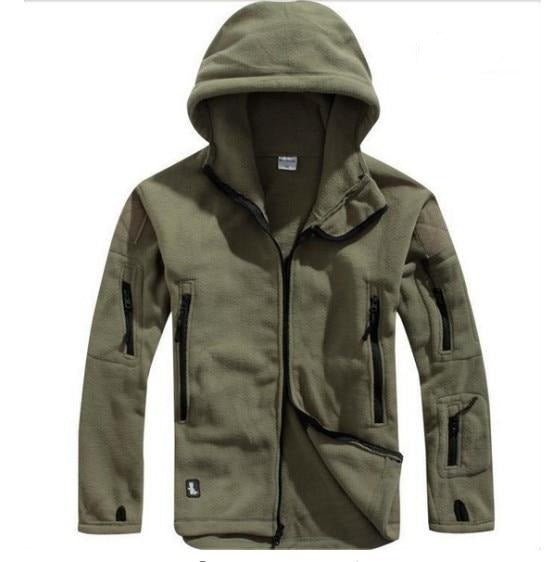 Heidi-Mode | Herrenjacke Im Militärstil mit Kapuze für Sport