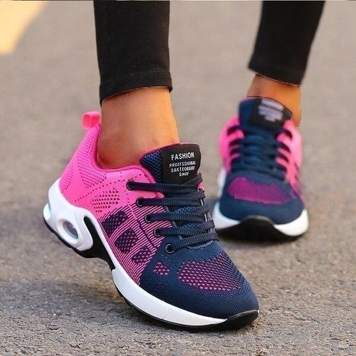 Heidi-Mode | Sportliche Orthopädische Damen Sneaker mit Trendigem Design