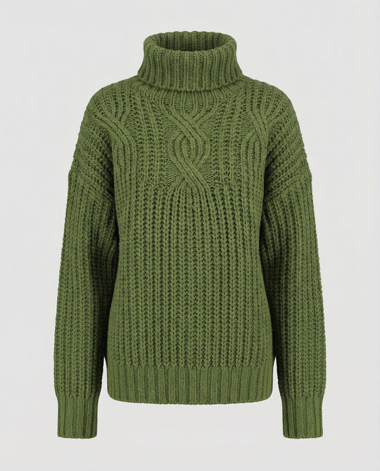 Bequemer Rollkragenpullover Damen | Heidi-Mode