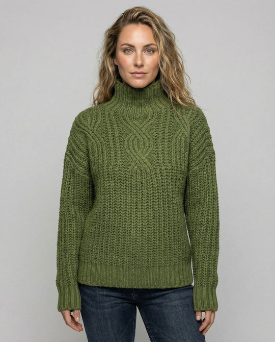 Bequemer Rollkragenpullover Damen | Heidi-Mode