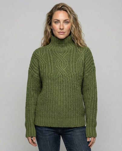 Bequemer Rollkragenpullover Damen | Heidi-Mode