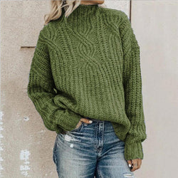 Bequeme Rollkragenpullover Damen