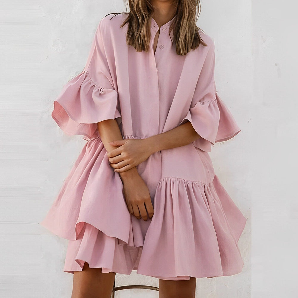 Rüschen-Kleid- Pamela