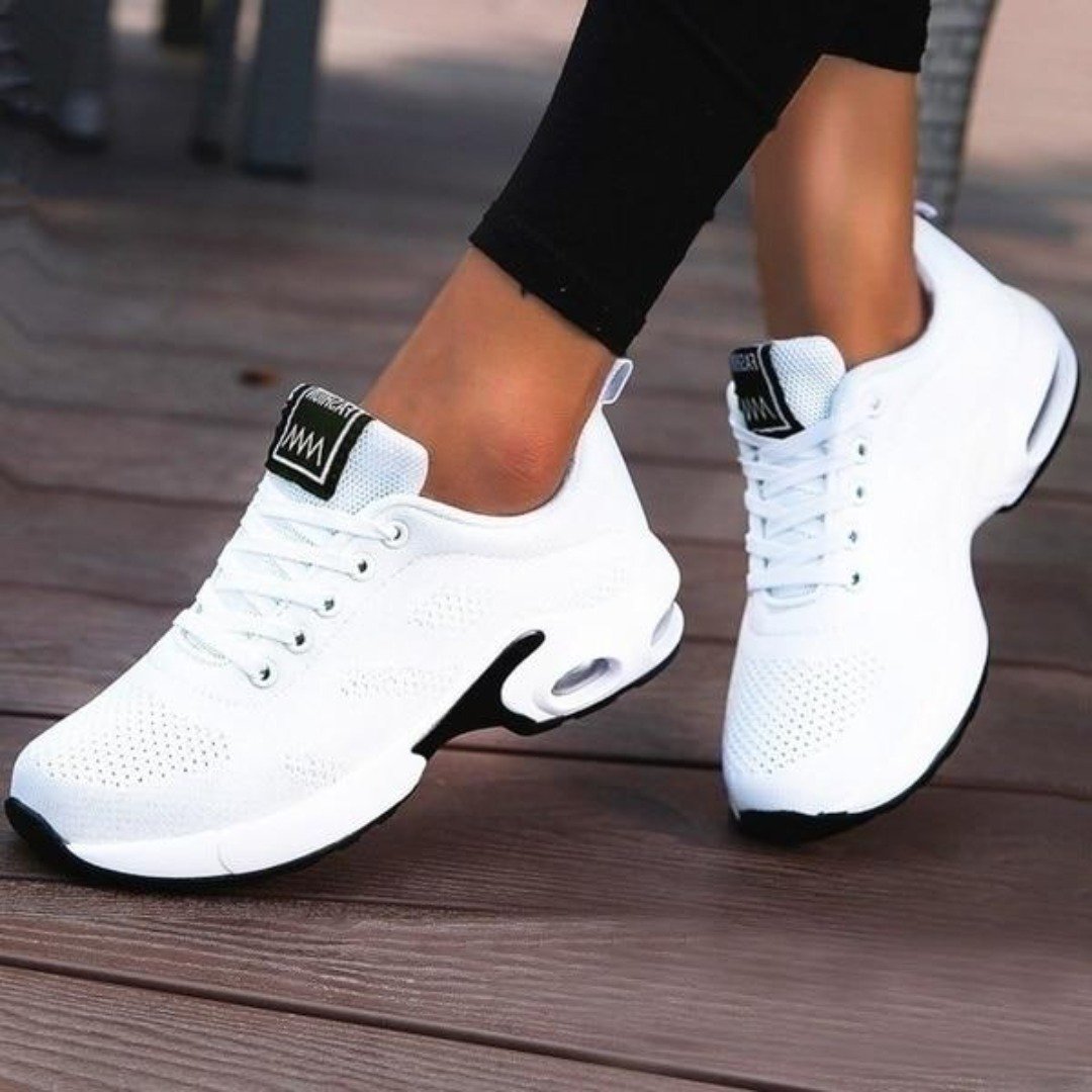 Heidi-Mode | Sportliche Orthopädische Damen Sneaker mit Trendigem Design