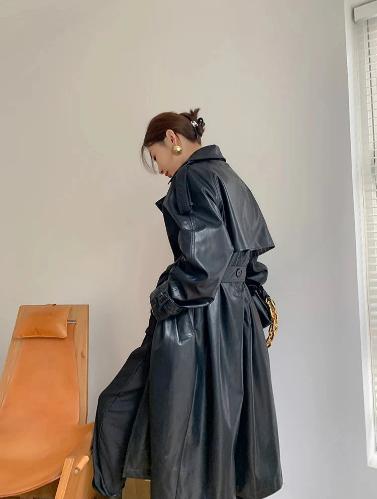 Heidi-Mode | Veganledermantel für Damen Umweltfreundliche Materialien