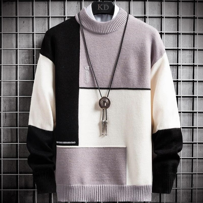 Heidi-Mode | Patchwork Pullover Warm und Modisch