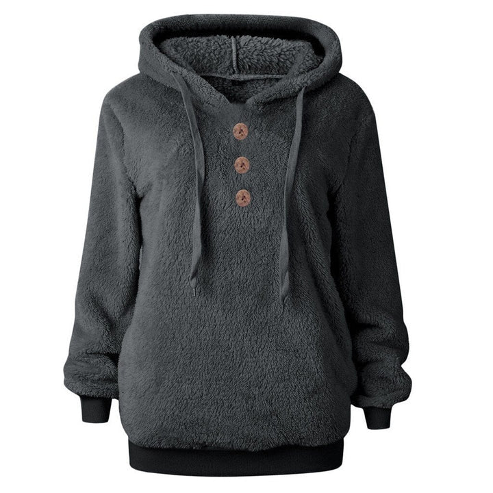 Heidi-Mode | Sweat-Shirt À Capuche En Polaire Moelleuse Pour Femme