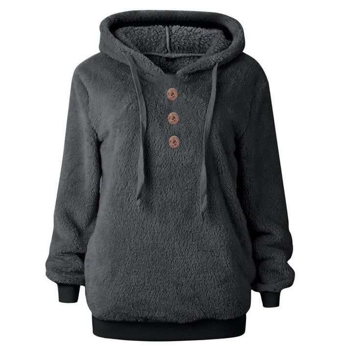 Heidi-Mode - Damen Fleece-Sweatshirt mit Kapuze