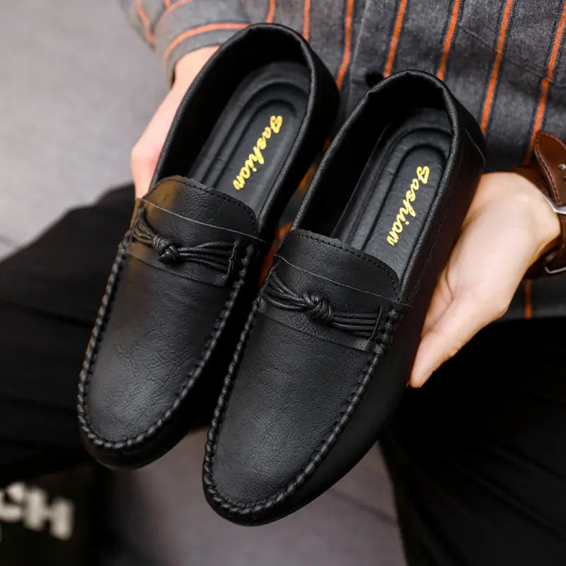 Loafers mit runder Zehe