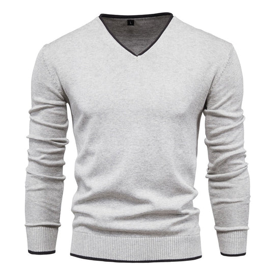 Heidi-Mode | Slim Fit Pullover mit V-ausschnitt