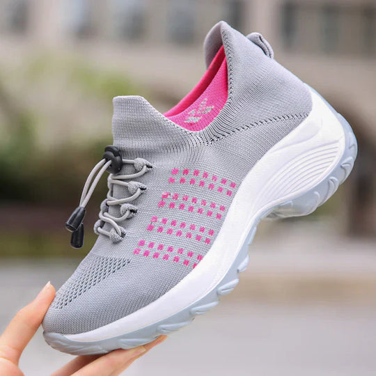 Heidi-Mode | Orthopädische Schuhe - Sofortige Schmerztherapie bei Plantarfasziitis - Dehnbares gestricktes T-Stoff