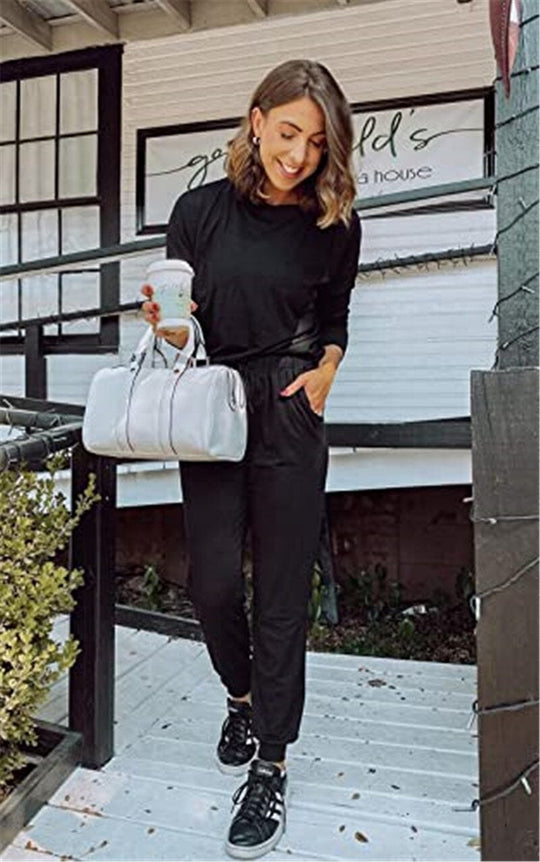 Heidi-Mode | Lässiger Bequemer Jogginganzug für Frauen