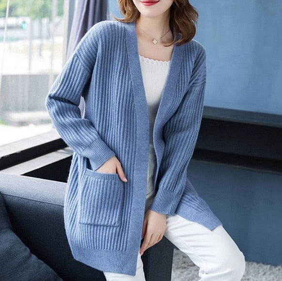 Heidi-Mode | Strick Damen Cardigan Weste für Damen