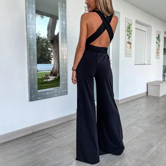 Heidi-Mode | Eleganter Overall mit Kreuzrücken