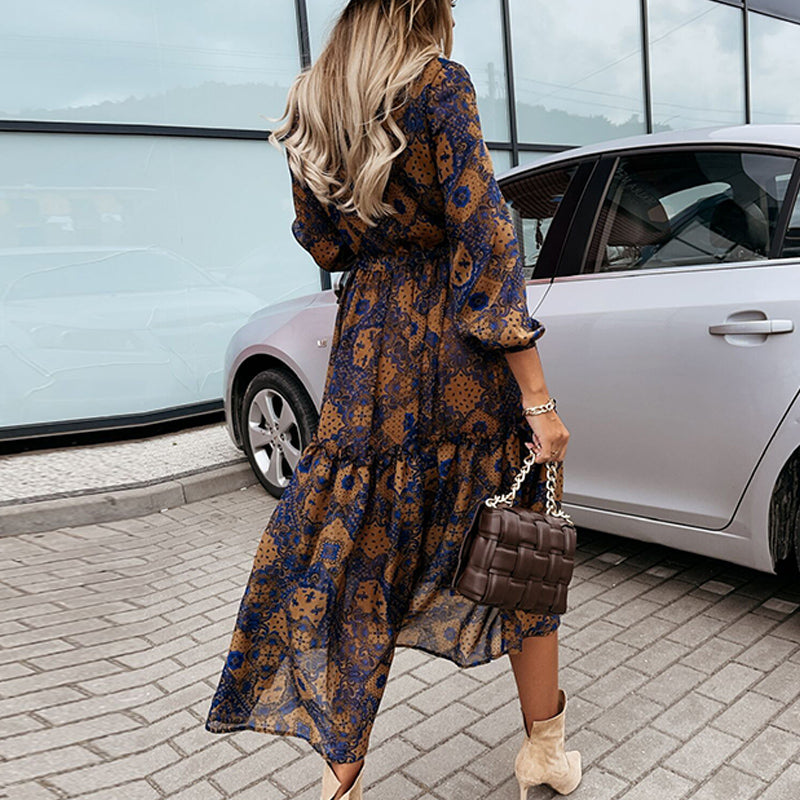 blousejurk met print