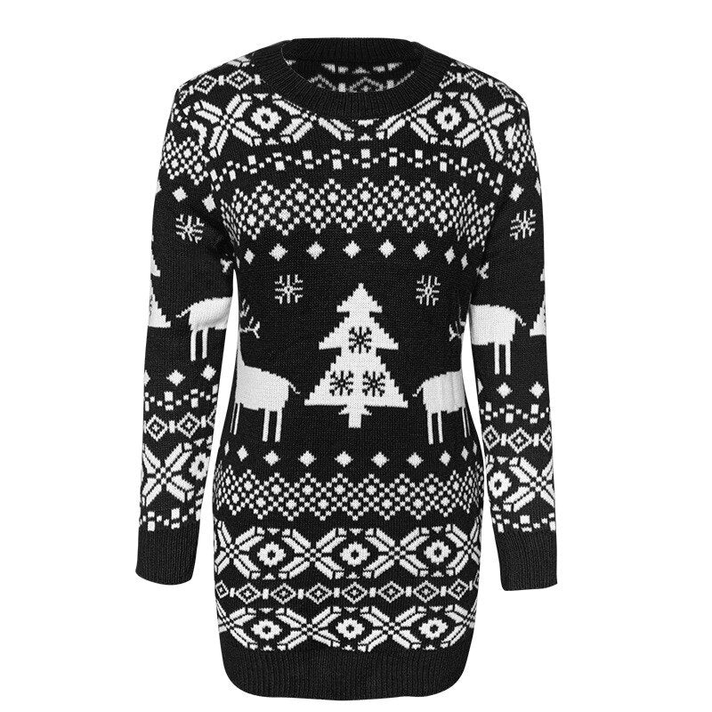 Heidi-Mode | Strickweihnachtpullover für Damen Weihnachtskleidung