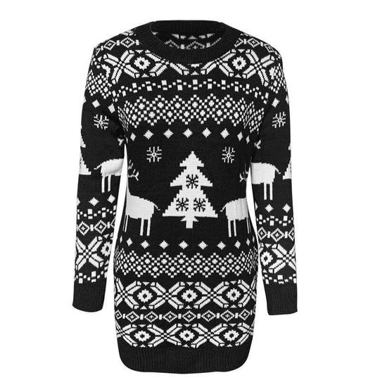 Heidi-Mode | Strickweihnachtpullover für Damen Weihnachtskleidung