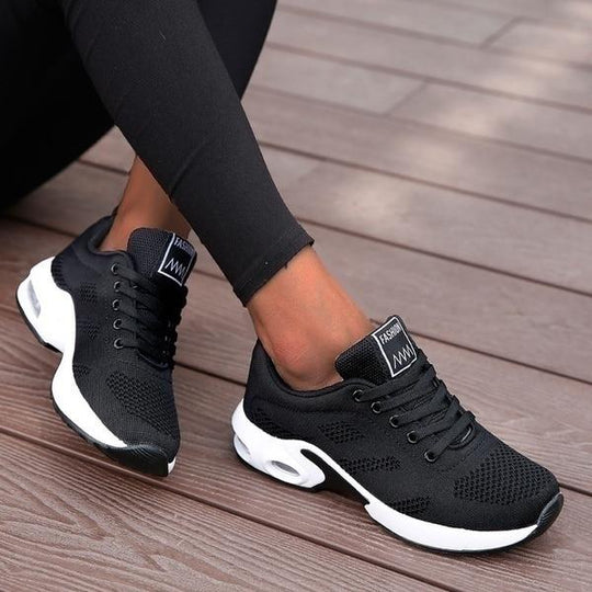 Heidi-Mode | Sportliche Orthopädische Damen Sneaker mit Trendigem Design