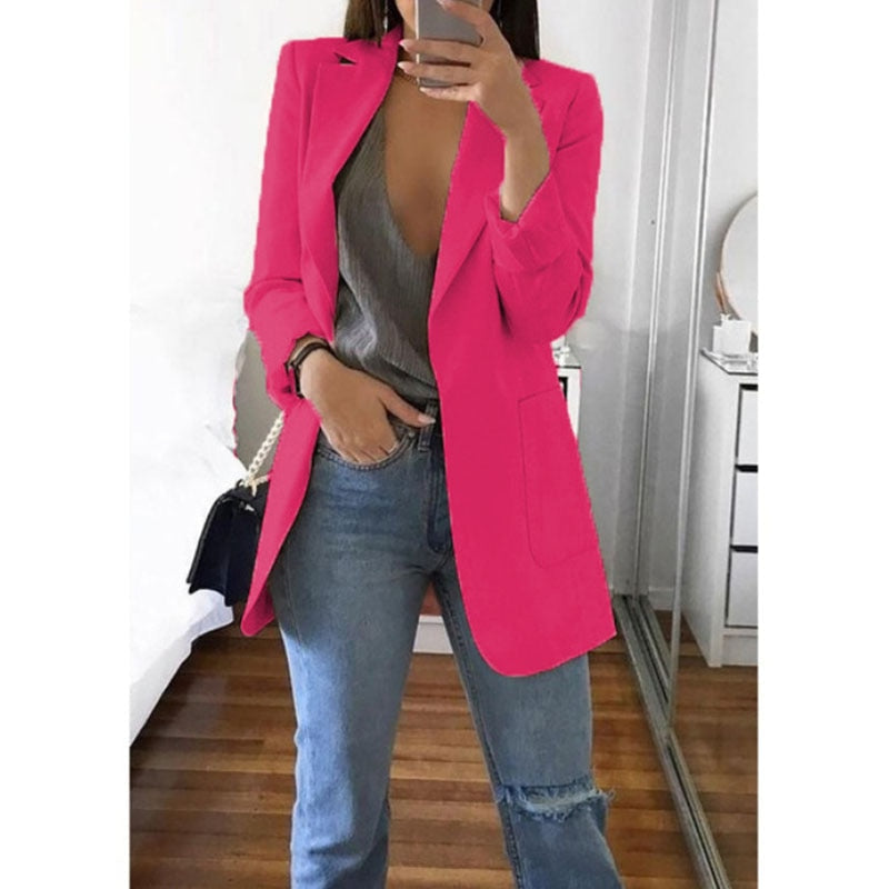 Heidi-Mode | Blazer - Damen - Eleganter Blazer aus hochwertigen Stoff mit taillierter Passform und modernem Stil
