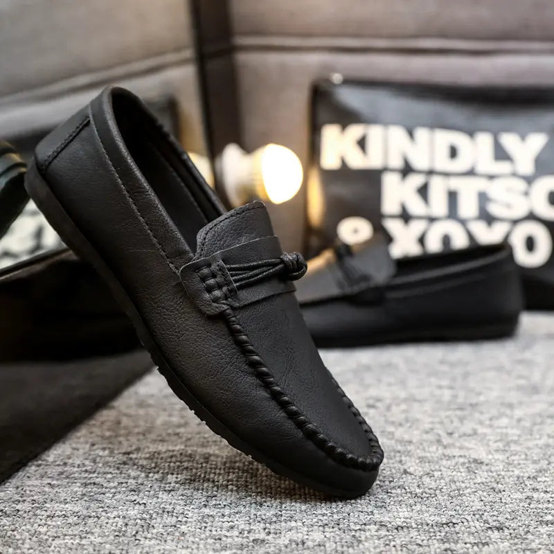 Loafers mit runder Zehe