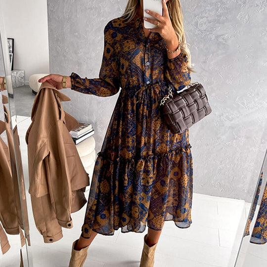 blousejurk met print