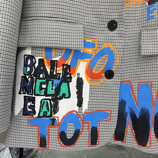 Blazer mit Text