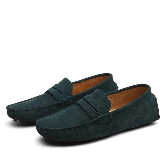 Heidi-Mode | Italienische Wildleder Loafers