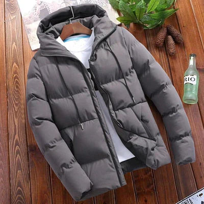 Wattierte Winterjacke für Herren