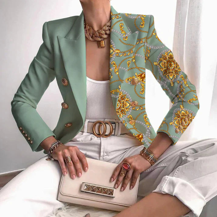 Heidi-Mode | Bedruckte Blazerjacke