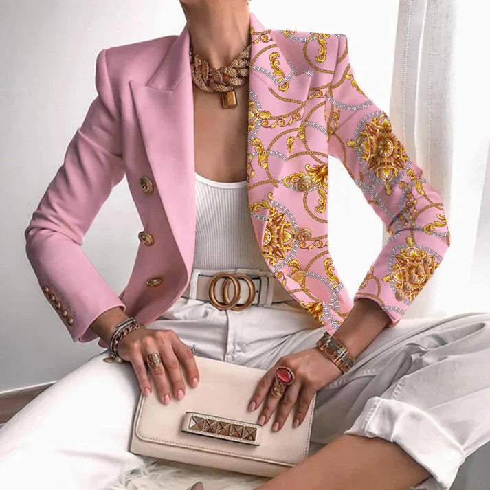 Heidi-Mode | Bedruckte Blazerjacke