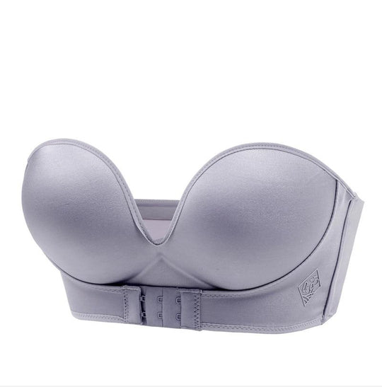 Heidi-Mode | Trägerloser Bh - Damen - Komfort Bh mit Push-Up Effekt und Perfektem Sitz