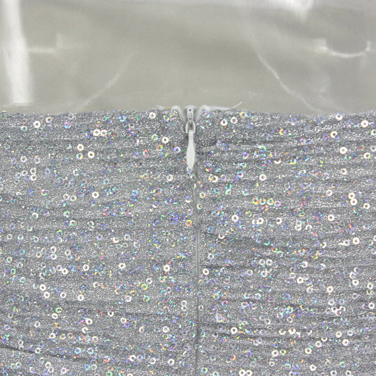 Heidi-Mode | Body Rüsche Pailletten Strapless Mini Kleider