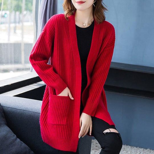 Heidi-Mode | Strick Damen Cardigan Weste für Damen