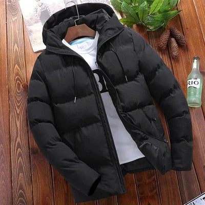 Wattierte Winterjacke für Herren