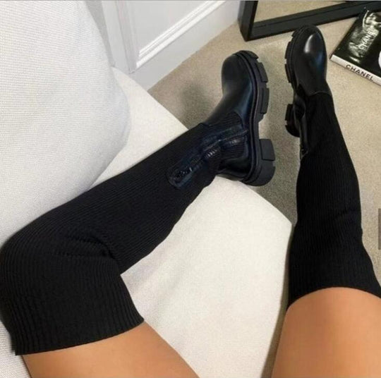 Heidi-Mode | Orthopädische Damen Overknee Stiefel